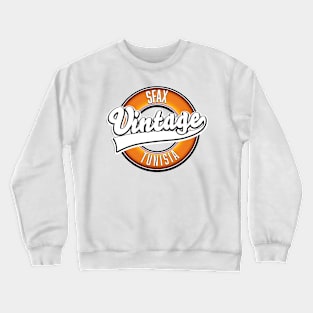 Sfax tunisia vintage style logo Crewneck Sweatshirt